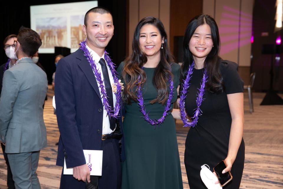 Nolan Jimbo, Sarah Hutter, and Miye Sugino